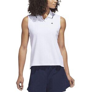 Adidas Women's Go-To Pique Sleeveless Polo